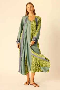 Fiore Silk Maxi Dress