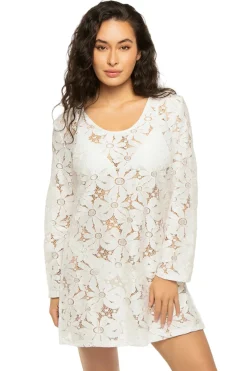 Floral Crochet Tunic