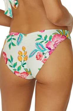 Floral Hipster Bikini Bottom