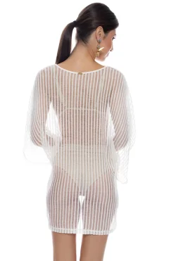 Flow Sleeve Mini Cover Dress