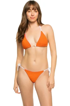 Foilie Triangle Reversible Bikini Top