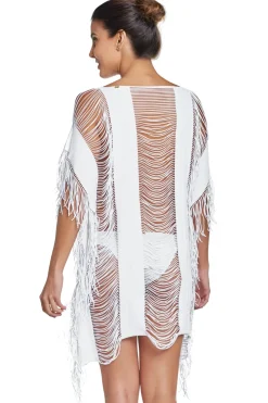 Fringe High Neck Tunic