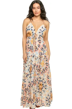 Front Tie Maxi Dress