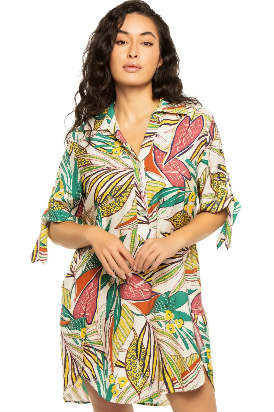 Funky Palm Tunic