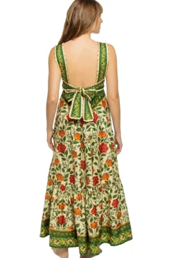 Garden Tapestry Maxi Dress