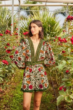 Garden Tapestry Romper