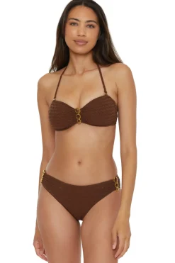Glimmer Bandeau Bikini Top