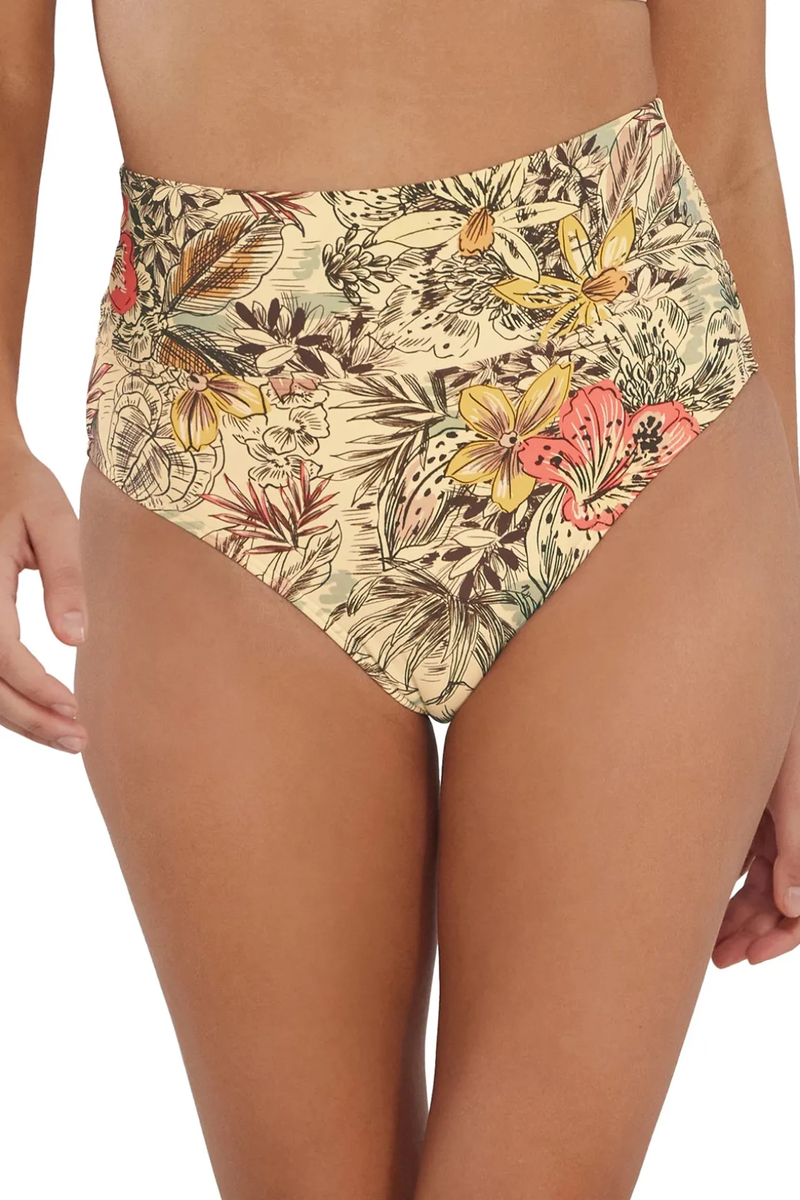 Hannah High Waist Bikini Bottom