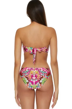 Hawaiian Garden Bandeau Bikini Top