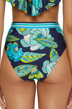 High Waist Banded Bikini Bottom