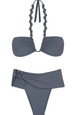 Holly Twist Bandeau Bikini Top