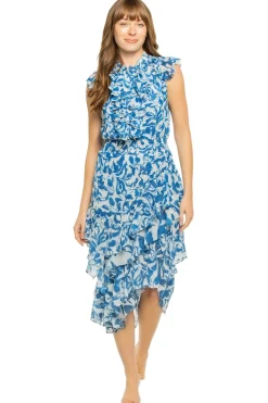 Ilysa Asymmetrical Midi Dress