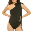 Intemporel Asymmetrical One Piece Swimsuit