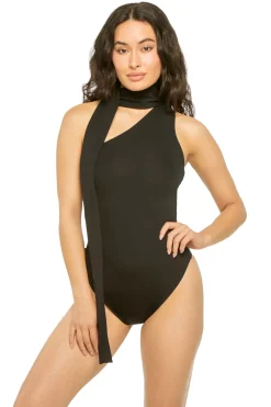 Intemporel Asymmetrical One Piece Swimsuit