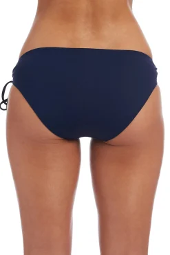 Island Goddess Loop Tie Side Hipster Bikini Bottom