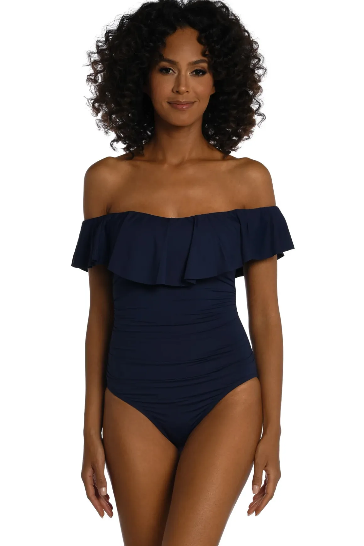 Island Goddess Ruffle One Piece