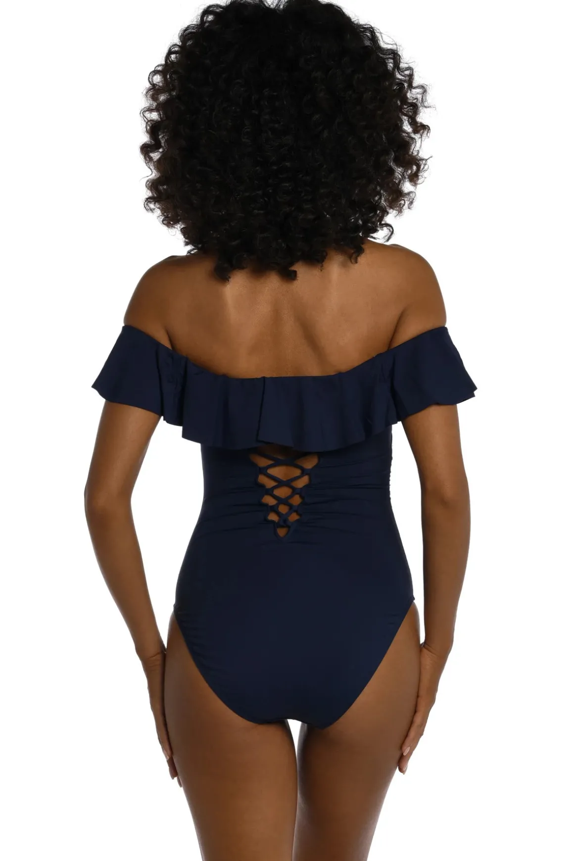 Island Goddess Ruffle One Piece