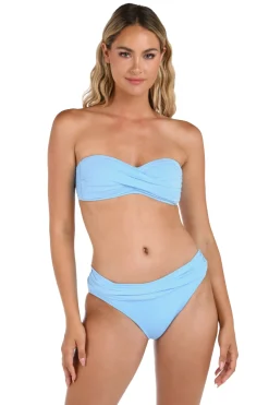 Island Goddess Twist Bandeau Bikini Top