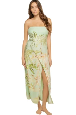 Isle Wrap Midi Dress