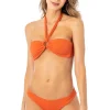Jill Ring Reversible Bandeau Bikini Top