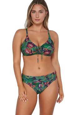 Kauai Keyhole Bralette Bikini Top (E-H Cup)