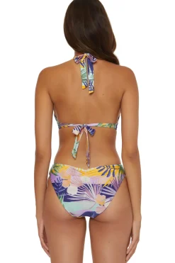 Kira Banded Halter Bikini Top