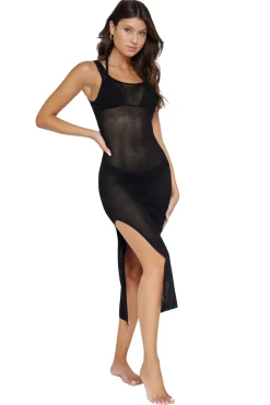 Lettie Crochet Knit Midi Dress