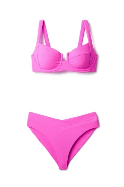 Lido Banded High Waist Bikini Bottom