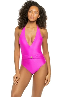 Lisa Plunge One Piece Swimsuit