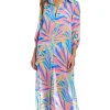 Long Chiffon Shirt Dress Cover Up