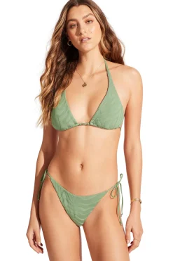 Longline Halter Bikini Top