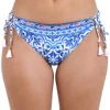 Loop Tie Side Hipster Bikini Bottom