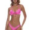 Luminous Halter Bikini Top