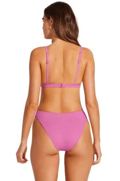 Luxe Link Triangle Bikini Top