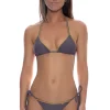 Luxe Stitch Seamless Sliding Triangle Bikini Top