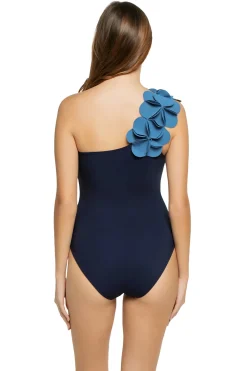 Magnolia Asymmetrical One Piece Swimsuit