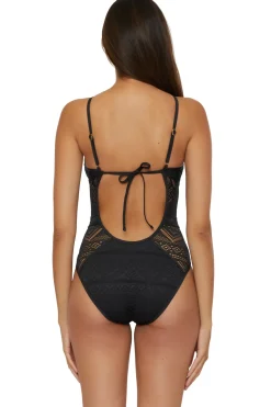 Makayla High Neck One Piece Swimsuit