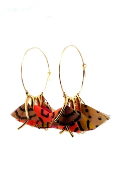 Marly Feather Earrings