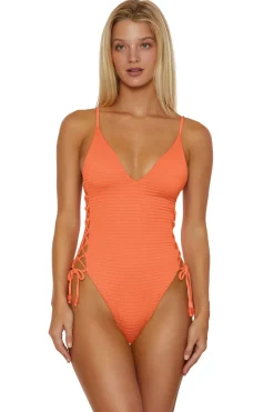 Maza Plunge One Piece Swimsuit