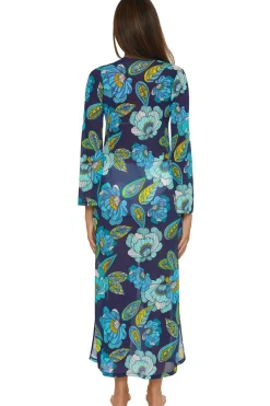 Mesh Cover Up Maxi Dress