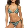 Mesh Effect Triangle Bikini Top