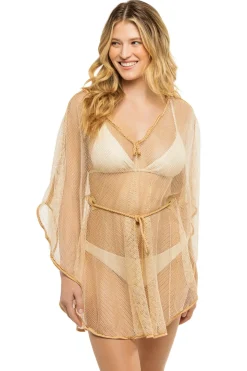 Mesh Short Caftan