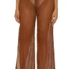 Metallic Crochet Pants