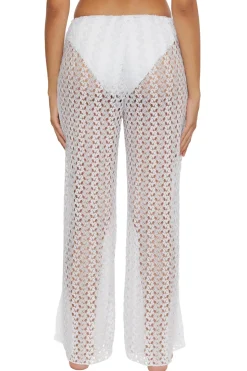 Metallic Crochet Pants