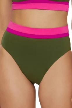 Monaco High Waist Bikini Bottom