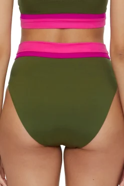 Monaco High Waist Bikini Bottom