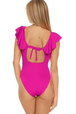 Monaco Plunge One Piece Swimsuit