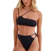 Nara Asymmetrical Bandeau Bikini Top