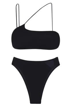 Nara Asymmetrical Bandeau Bikini Top