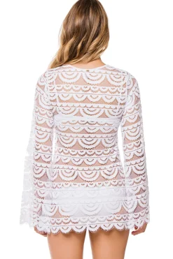 Noah Crochet Lace-Up Tunic